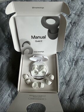 Loop earplugs Quiet 2 White Ear Plugs